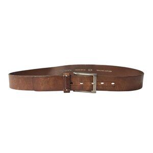 Fossil Genuine Leather Belt Size 34 Brown